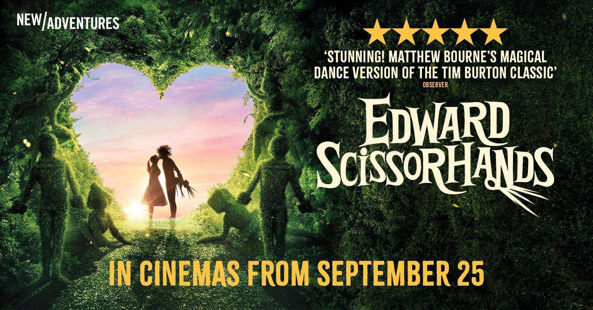 Edward Scissorhands: Matthew Bourne’s dance version of Tim Burton’s classic (12A)