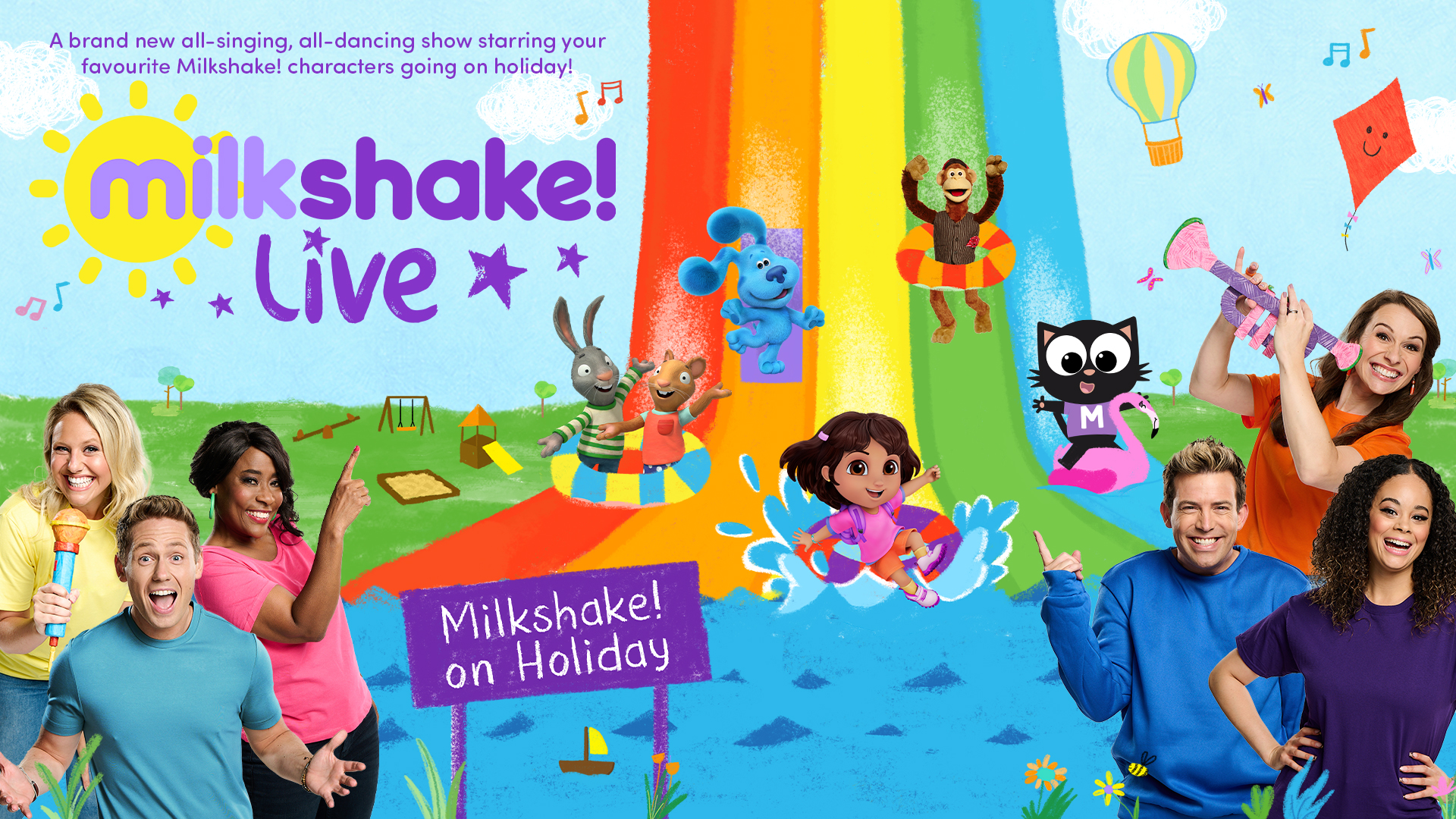 Milkshake Live On Holiday